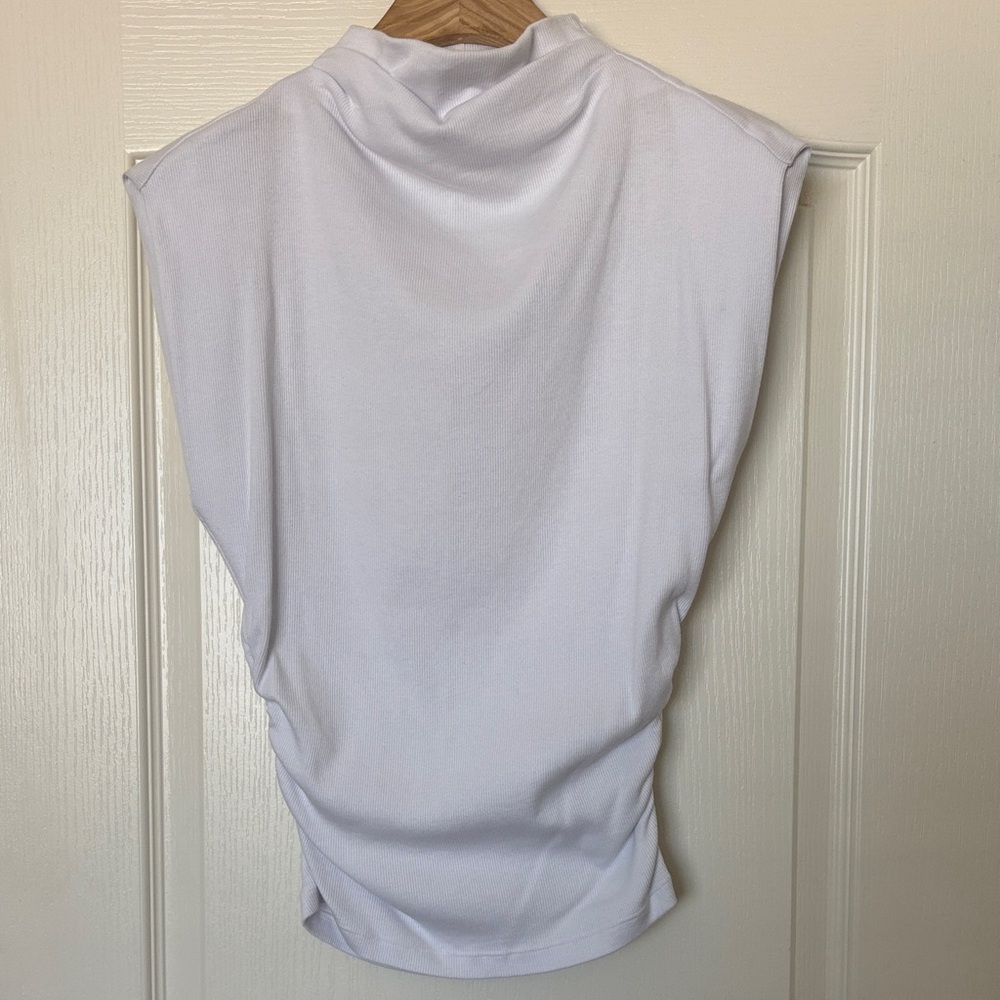 Michael Stars White Muscle Tee